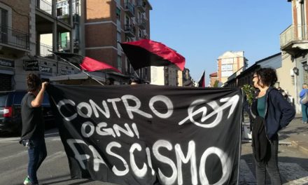 Torino. Corteo antifascista a San Paolo