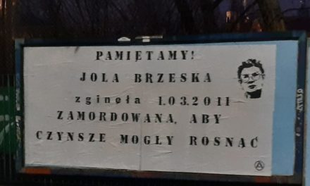 Gentrification in Polonia. A 10 anni dall’assassinio di Jolanta Brzeska