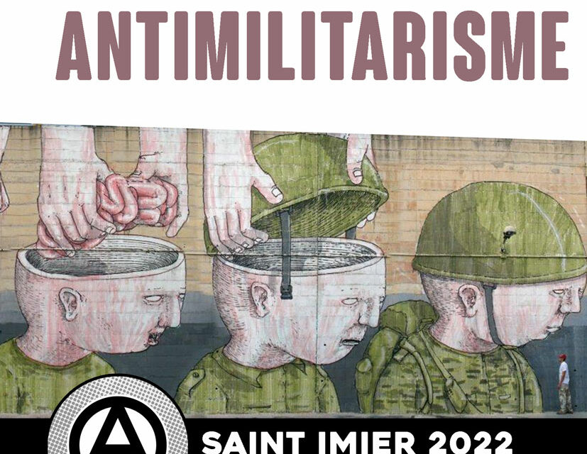 Saint Imier. Atelier sull’antimilitarismo
